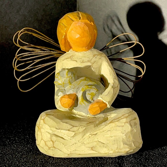 VTG 2000 "Angel of Kindness" Willow Tree Sculpture Figurine. Cat from heaven... - Picture 4 of 5